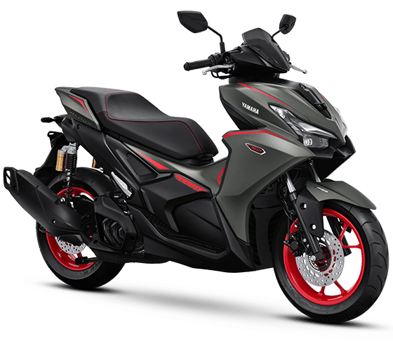 Aerox Alpha Turbo Matte Dark Grey
